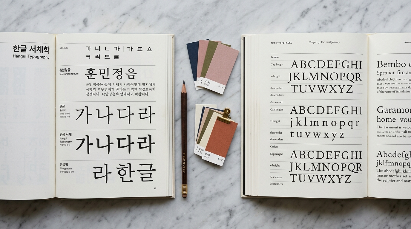 Font Pairing 101: A Practical Guide to Combining Korean and English Fonts
